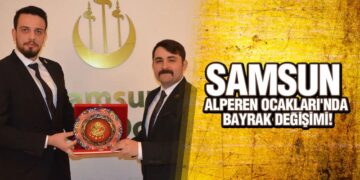 Samsun Alperen Ocakları’nda Bayrak Değişimi!