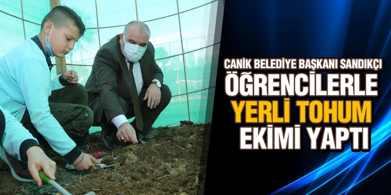 Sandıkçı ‘Yerli Tohum’ Ekimi Yaptı