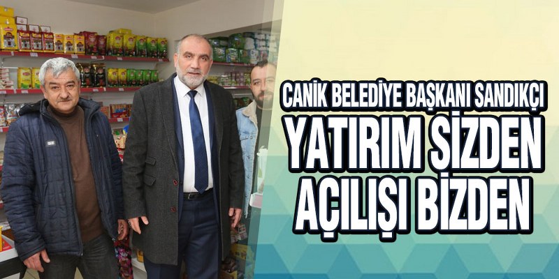 Sandıkçı’dan Esnafa Açılış Müjdesi