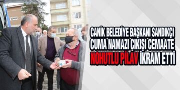 Sandıkçı’dan Cemaate ‘Nohutlu Pilav’ İkramı