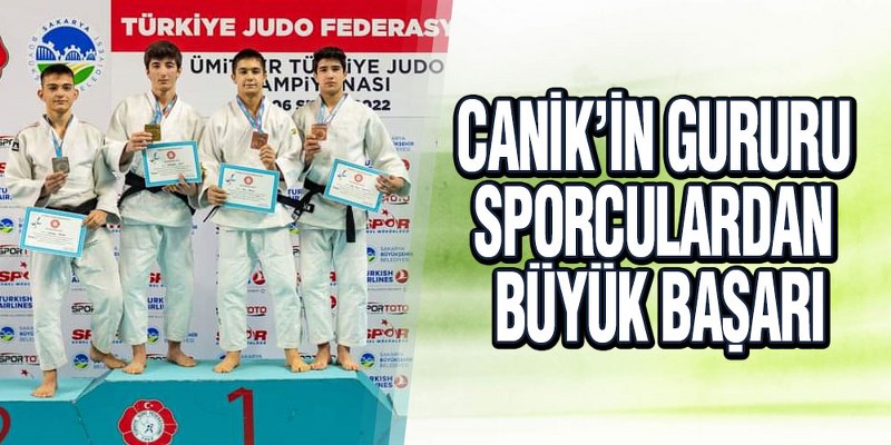 Canik’in Gururu Sporculardan Büyük Başarı