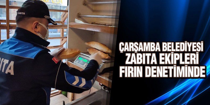 Çarşamba Belediyesi Denetimlerine Devam Ediyor