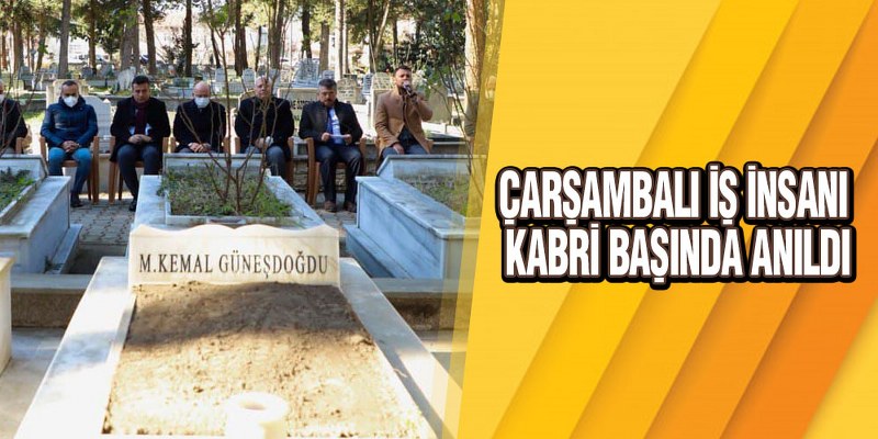Merhum Güneşdoğdu Kabri Başında Dualarla Anıldı