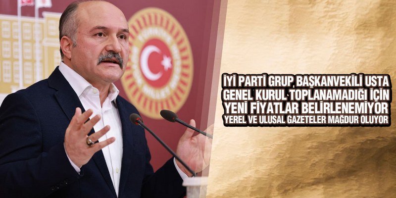 Usta’da Basın İlan Kurumu’na Tepki