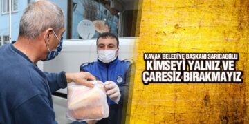 Kavak Belediyesi’nden Evlere Yemek Servisi