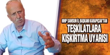 Karapıçak’tan Teşkilatlara Kışkırtma Uyarısı