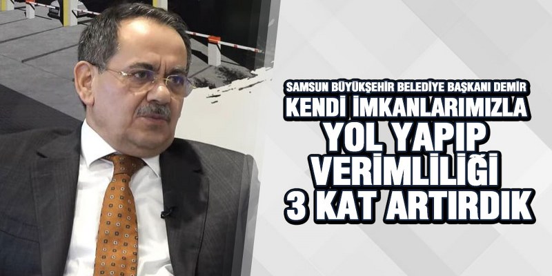 Başkan Demir Yapılan Yatırımları Anlattı