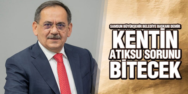 Samsun Büyükşehir’den Atakum’a İleri Biyolojik Atık Su Arıtma Tesisi