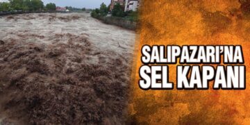 Salıpazarı’na Sel Kapanı