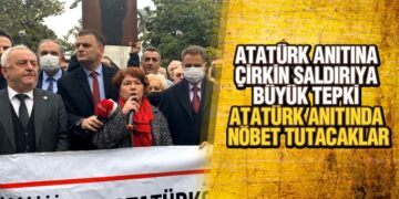 Samsun ADD Atatürk Anıtında Nöbet Tutacak