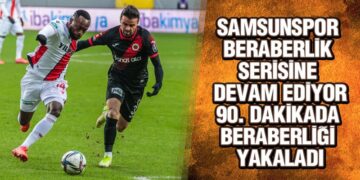 GENÇLERBİRLİĞİ – YILPORT SAMSUNSPOR : 2 – 2