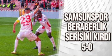 YILPORT SAMSUNSPOR – ALTAŞ DENİZLİSPOR : 5 – 0