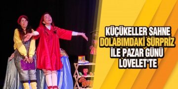 Çocuklar ‘Küçükeller Sahne’ ile mutlu oluyor