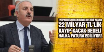 Yaşar, ‘Tarımsal Sulama Yapanların Ödeyemediği Elektrik Borçları Silinsin’
