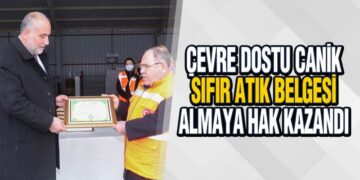 Çevre Dostu Canik ‘Sıfır Atık Belgesi’ Almaya Hak Kazandı