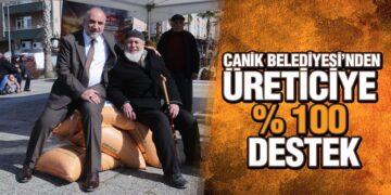 Canik Belediyesi’nden Üreticiye % 100 Destek