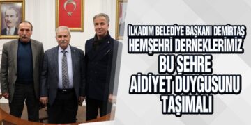 Bayburtlular Derneğinden Başkan Demirtaş’a Ziyaret