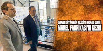 Başkan Demir, Model Fabrikası’nı gezdi