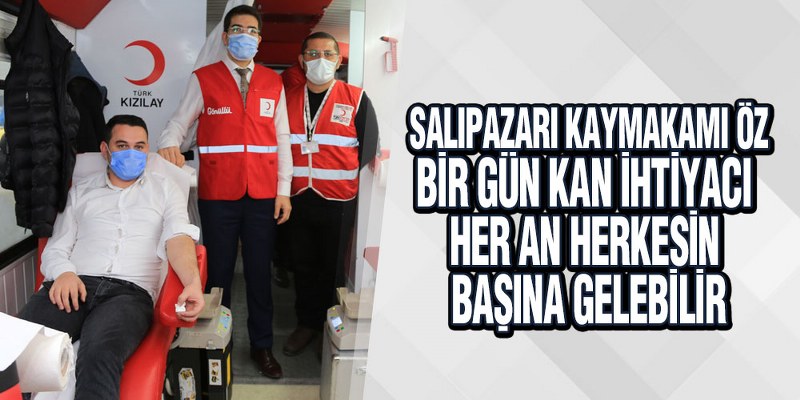 Salıpazarı’nda Kan Bağışı Kampanyası