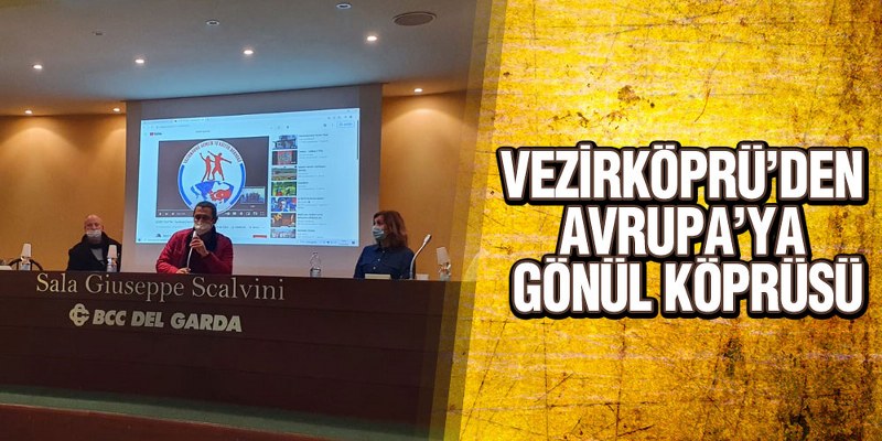 Başkan Günindi, ‘Vezirköprü’den Avrupa’ya Gönül Köprüsü’nü Kuduk’