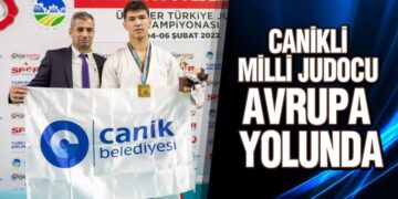 Canikli Milli Judocu Avrupa Yolunda