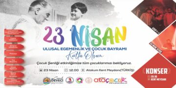 Atakum Belediyesi’nden 23 Nisan’da ‘Çocuk Şenliği’
