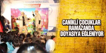 Canikli Çocuklar Ramazanda Doyasıya Eğleniyor