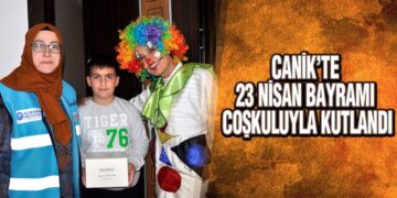 Canik’te 23 Nisan Bayramı Coşkuluyla Kutlandı