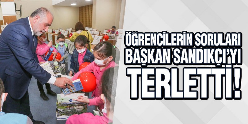 Canik Kocatepe Öğrencilerinden Başkan Sandıkçı’ya Zor Sorular