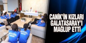 Canik’in Kızları Galatasaray’ı Mağlup Etti