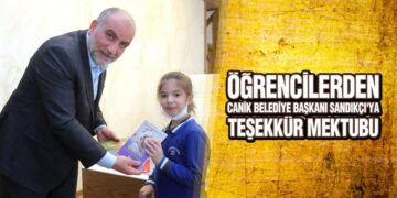 Öğrencilerden Sandıkçı’ya Teşekkür Mektubu