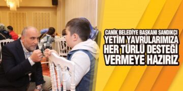 Canik’te Yetim Çocuklar İftarda Ağırlandı