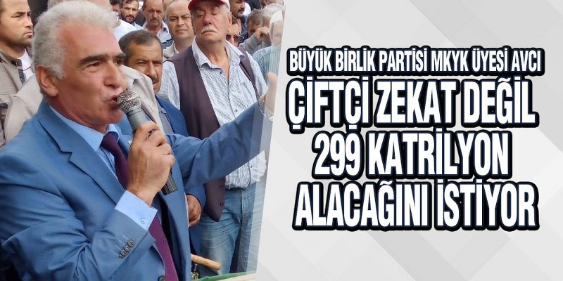 Avcı’dan Kızılay Başkanı Kınık’a Zekat Tepkisi