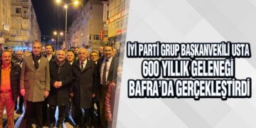 Usta, 600 Yıllık Geleneği Bafra’da Gerçekleştirdi