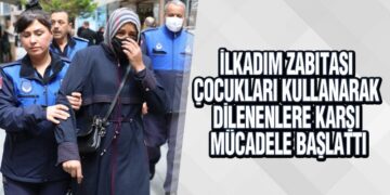 İlkadım Zabıtasından Dilenci Operasyonu
