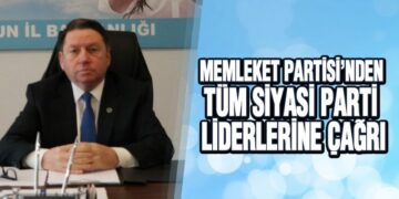 Memleket Partisi’nden Tüm Siyasi Parti Liderlerine Çağrı