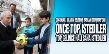 Başkan Demirtaş Çocukları Kırmadı