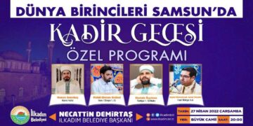 Başkan Demirtaş, Tüm Halkı Kadir Gecesi Özel Programına Büyük Camiye Davet Etti
