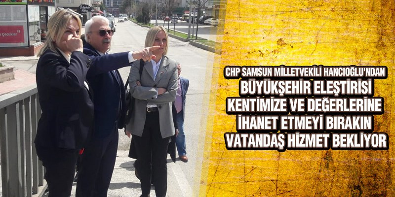 CHP’li Hancıoğlu, Demir’e Yüklendi