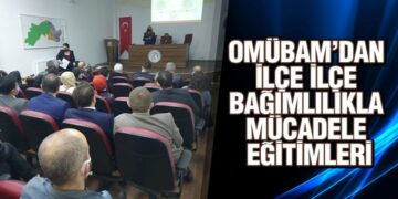 OMÜBAM’dan İlçe İlçe Bağımlılıkla Mücadele Eğitimleri
