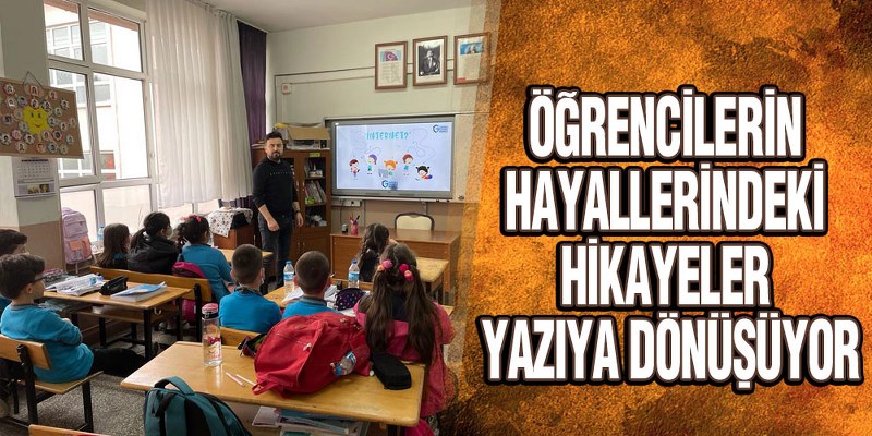 Tekkeköy’de Öğrenciler Kendi Hikayelerini Oluşturuyorlar