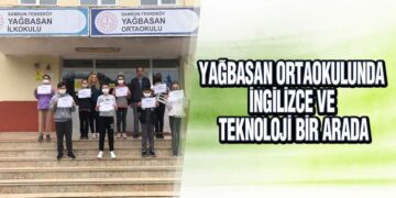 Yağbasan Ortaokulunda İngilizce Ve Teknoloji Bir Arada