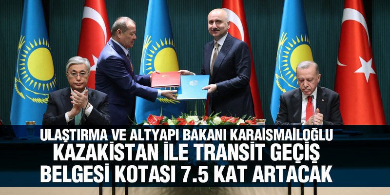 Karaismailoğlu ‘Yıllar Sonra Kazakistan İle Kota Artışı Yaşandı’