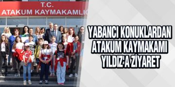 Yabancı Konuklardan Atakum Kaymakamı Yıldız’a Ziyaret
