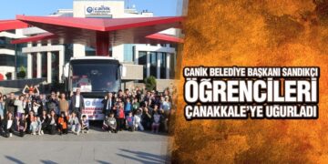 Başkan Sandıkçı Öğrencileri Çanakkale’ye Uğurladı