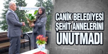 Canik Belediyesi Şehit Annelerini Unutmadı