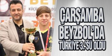 Beyzbolda Çarşamba Fatih Ortaokulunun Büyük Başarısı