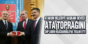 Başkan Deveci, ata toprağını Kılıçdaroğlu’na teslim etti