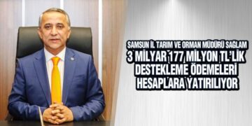 Sağlam, ‘3 Milyar 177 Milyon Tl’lik Destekleme Ödemeleri Hesaplara Yatırılıyor’