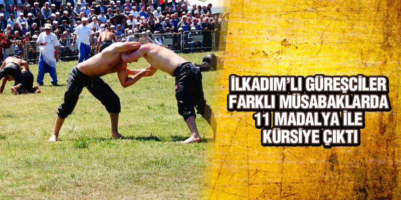 İlkadım’lı Güreşciler Farklı Müsabaklarda 11 Madalya İle Kürsiye Çıktı